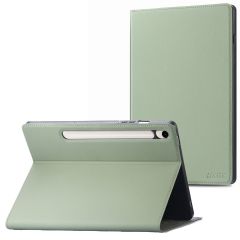 Accezz Classic Tablet Case für das Samsung Galaxy Tab S9 / S9 FE - Grün
