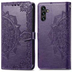 iMoshion Mandala Klapphülle für das Samsung Galaxy A25 - Violett