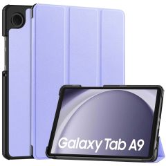 iMoshion Trifold Klapphülle für das Samsung Galaxy Tab A9 - Lila