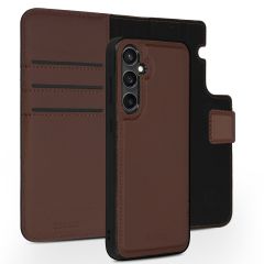 Accezz Premium Leather 2 in 1 Wallet Bookcase für das Samsung Galaxy S23 FE - Braun