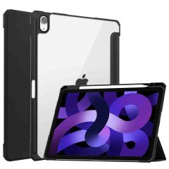 iMoshion Trifold Hardcase Klapphülle für das iPad Air 6 (2024) / Air 5 (2022) / Air 4 (2020) - Schwarz