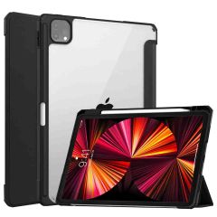 iMoshion Trifold Hardcase Klapphülle für das iPad Pro 11 (2018 - 2022) - Schwarz