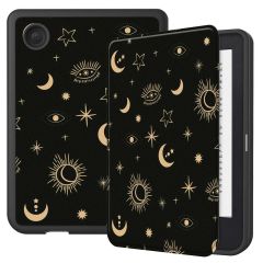 iMoshion Design Slim Soft Case Klapphülle für das Kobo Clara 2E / Tolino Shine 4 - Stars Sky