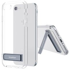 iMoshion ﻿Back Cover mit Ständer für das iPhone SE (2022 / 2020) / 8 / 7 - Transparent