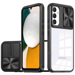 iMoshion Back Cover mit Kameraschieber für das Samsung Galaxy A34 (5G) - Schwarz