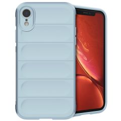 iMoshion EasyGrip Back Cover für das iPhone Xr - Hellblau