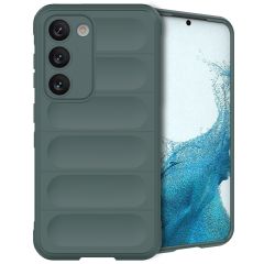 iMoshion EasyGrip Back Cover für das Samsung Galaxy S23 Plus - Dunkelgrün