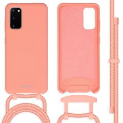 iMoshion Color Backcover mit abtrennbarem Band für das Samsung Galaxy S20 - Peach