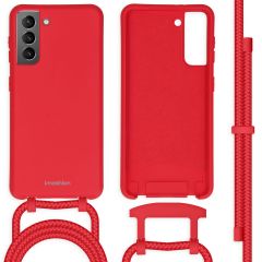 iMoshion Color Backcover mit abtrennbarem Band für das Samsung Galaxy S21 - Rot