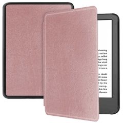 iMoshion Slim Hard Case Klapphülle für das Amazon Kindle (2022) 11th gen - Rose Gold
