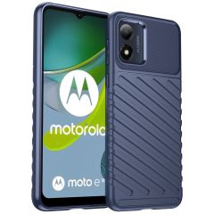 iMoshion Thunder Backcover für das Motorola Moto E13 - Dunkelblau