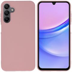 iMoshion Color TPU Hülle für das Samsung Galaxy A15 (5G/4G) - Dusty Pink