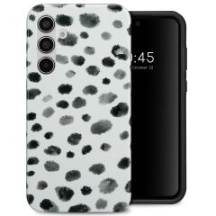 Selencia Vivid Back Cover für das Samsung Galaxy A55  - Trendy Leopard