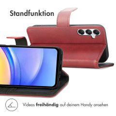 iMoshion Luxuriöse Klapphülle für das Samsung Galaxy A15 (5G/4G) - Rot