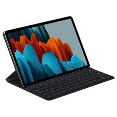 Samsung Klapphülle Keyboard für das Galaxy Tab S8 / Tab S7 - QWERTY - Schwarz