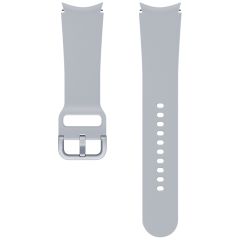 Samsung Originales Sport Armband für die Samsung Galaxy Watch 4 (Classic) / Watch 5 (Pro) - 20 mm - M/L - Silvber