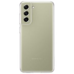 Samsung Silicone Clear Cover für das Galaxy S21 FE - Transparent
