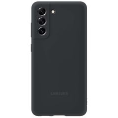 Samsung Original Silikon Cover für das Galaxy S21 FE - Dark Gray
