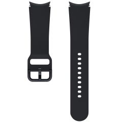 Samsung Sport Band Watch M/L für das Galaxy Watch / Watch 3 / Watch 4 / Active 2 / Classic 4 : 40-41-42-44mm - Schwarz