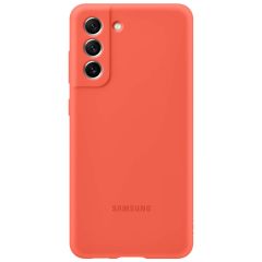 Samsung Original Silikon Cover für das Galaxy S21 FE - Coral