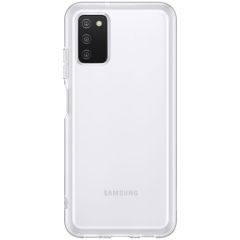Samsung Silicone Clear Cover für das Galaxy A03s - Transparent