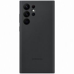 Samsung Original Silikon Cover für das Galaxy S22 Ultra - Black