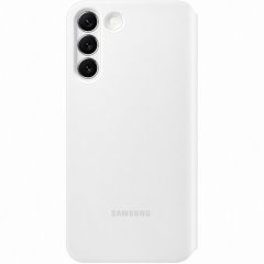 Samsung Clear View Cover für das Galaxy S22 Plus - White