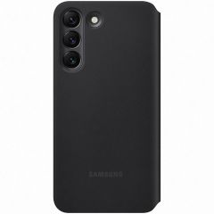 Samsung Original Clear View Cover Klapphülle für das Galaxy S22 - Black