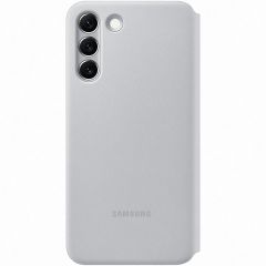 Samsung Original LED View Cover Klapphülle für das Galaxy S22 Plus - Light Gray