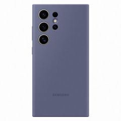 Samsung Original Silikon Cover für das Galaxy S24 Ultra - Violet