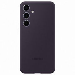 Samsung Original Silikon Cover für das Galaxy S24 Plus - Dark Violet