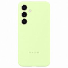 Samsung Original Silikon Cover für das Galaxy S24 - Light Green