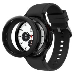 Spigen Liquid Air™ Pro Case für die Samsung Galaxy Watch 4 Classic - 46 mm - Matte Black
