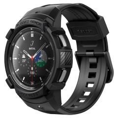 Spigen Rugged Armor™ Pro Case für die Samsung Galaxy Watch 4 - 46 mm - Schwarz