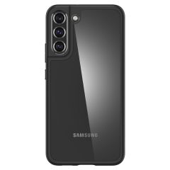 Spigen Ultra Hybrid™ Case für das Samsung Galaxy S22 - Schwarz / Transparent