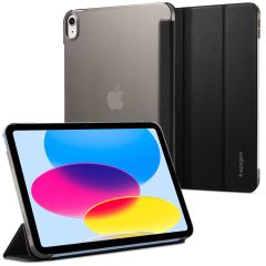 Spigen Liquid Air Folio Klapphülle für das iPad 10.9 (2022) - Schwarz