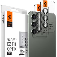 Spigen  GLAStR Kameraprotektor aus Glas 2er-Pack für das Samsung Galaxy S23 / S23 Plus - Schwarz