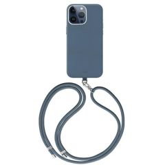 Coehl Muse MagSafe Back Cover mit Band für das iPhone 15 Pro - Sapphire Blue