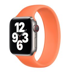 Apple Solo Loop für Apple Watch Series 4-8 / SE / Ultra - 44/45/49 mm - Größe 4 - Kumquat
