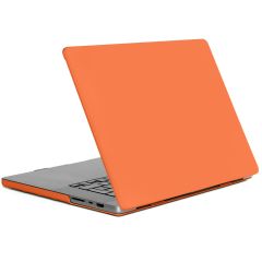 iMoshion Hard Cover für das MacBook Pro 16 Zoll (2021) / Pro 16 Zoll (2023) M3 chip - A2485 / A2780 / A2919 - Apricot Crush Orange