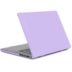 iMoshion Hard Cover für das MacBook Pro 16 Zoll (2021) / Pro 16 Zoll (2023) M3 chip - A2485 / A2780 / A2919 - Lavender Lilac