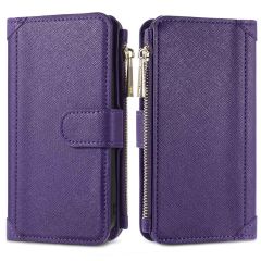 iMoshion Luxuriöse Portemonnaie-Hülle iPhone 13 Pro Max - Violett