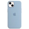 Apple Silikon-Case MagSafe für das iPhone 13 - Blue Fog