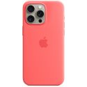 Apple Silikon-Case MagSafe für das iPhone 15 Pro Max - Guava