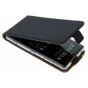 Schwarzer Luxus TPU Flipcase Sony Xperia XZ2 Compact