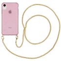 iMoshion Glitter Backcover mit Kette Rosa für das iPhone Xr