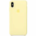 Apple Silikon-Case Mellow Yellow für das iPhone Xs / X