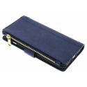 Blaue luxuriöse Portemonnaie-Klapphülle iPhone 8 Plus / 7 Plus