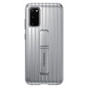 Samsung Original Protect Standing Cover Silber für das Galaxy S20