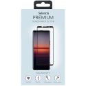 Selencia Premium Screen Protector aus gehärtetem Glas für das Sony Xperia 5 II - Schwarz